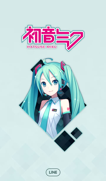 Official Hatsune  Miku  Theme Now Available For LINE  