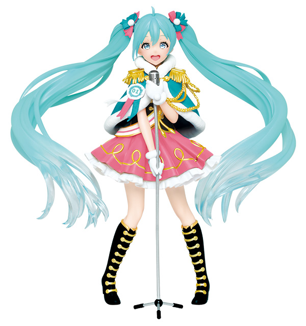 Hatsune Miku 18cm Figur Taito Online Crane Ver Vocaloid Winter Live